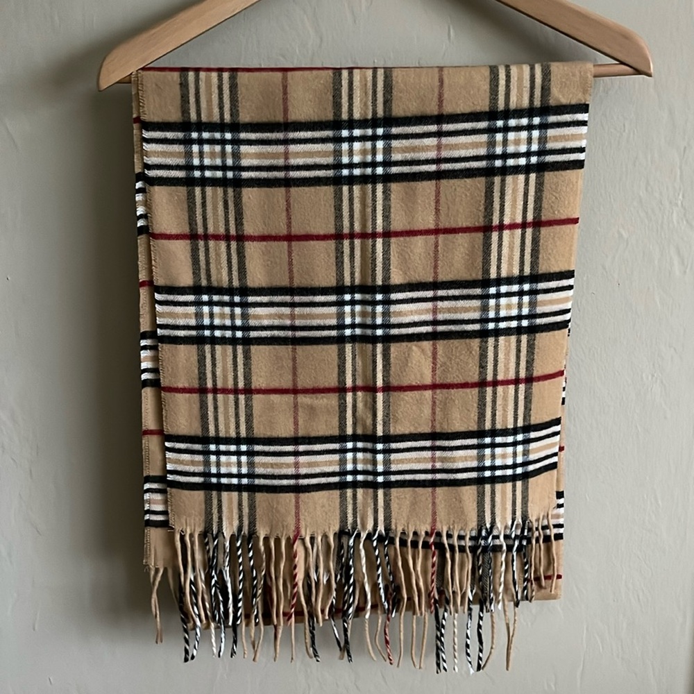 V.FRAAS Cashmink Scarf Patterned Plaid